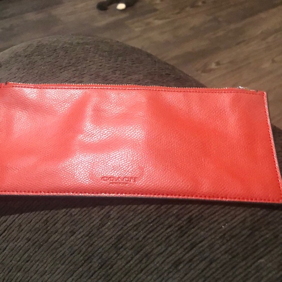 Coach orange bag - Picture 1 of 5